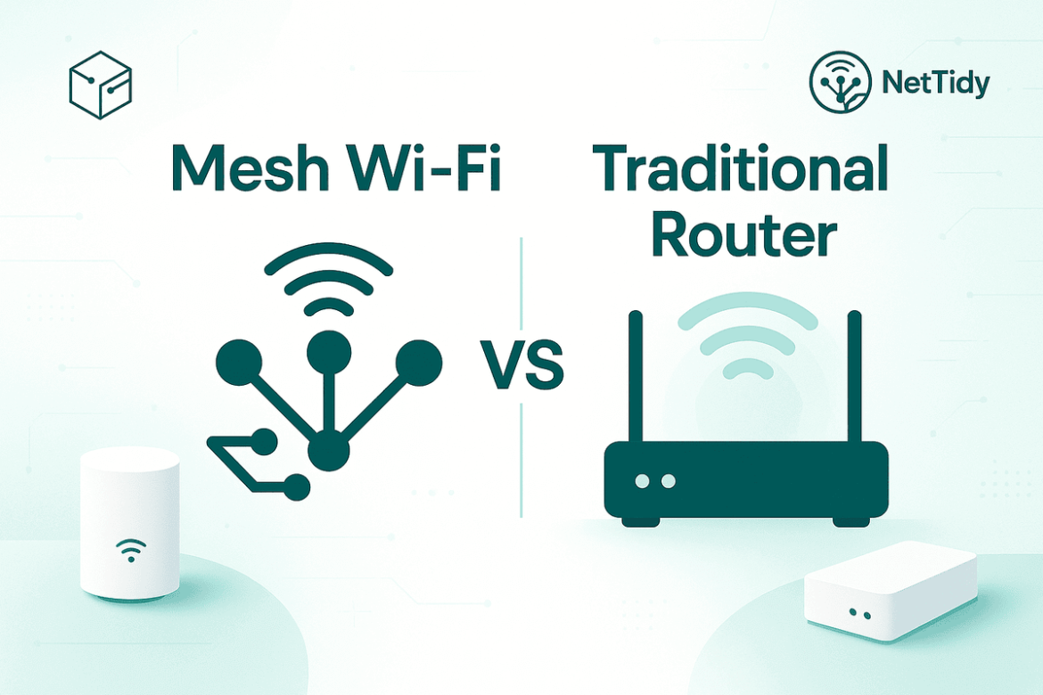 Mesh Wi-Fi和傳統無線分享器差在哪？