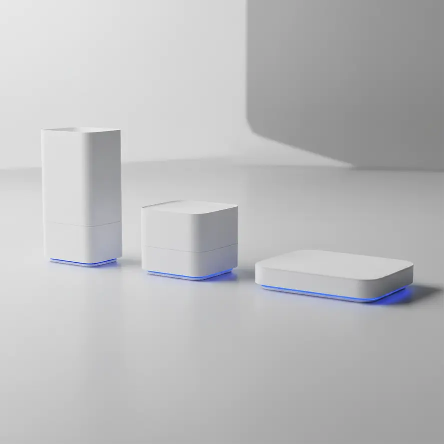 2026年推薦Mesh WiFi路由器產品陳列，ASUS ZenWiFi XT8、TP-Link Deco X50、Tenda Nova MW6三款比較