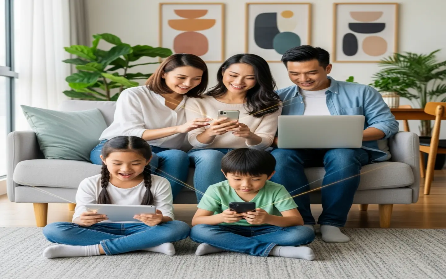 台灣家庭使用自購路由器改善 WiFi 訊號的情境